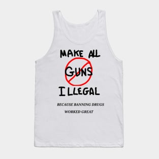 Ban all guns Tank Top